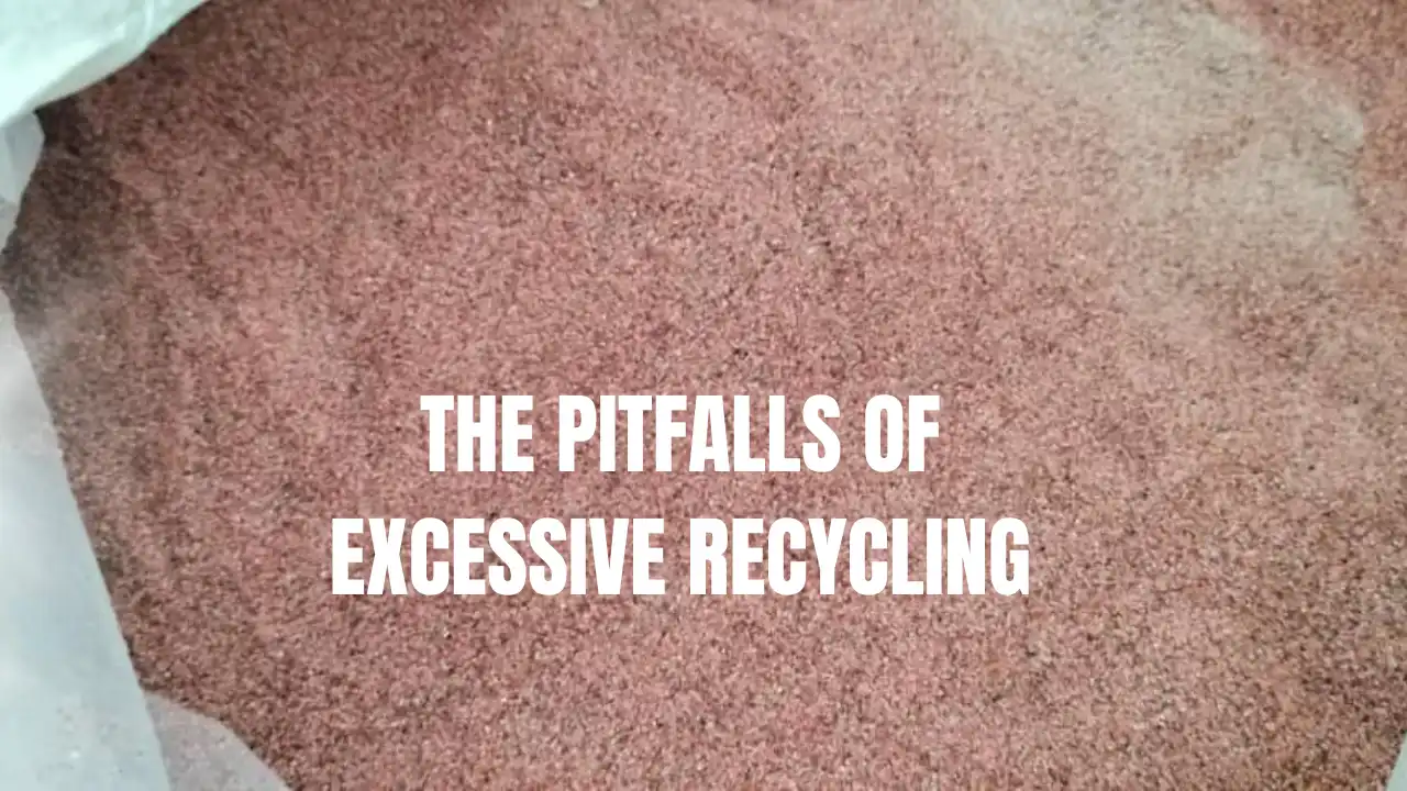 Garnet Recycling: The image of recycled garnet