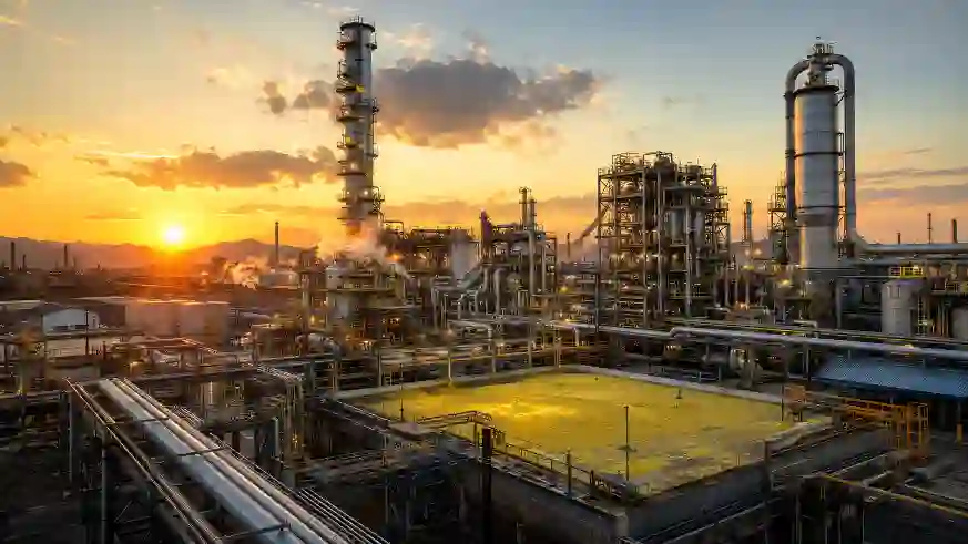 Sulphur recovery unit in a refinery